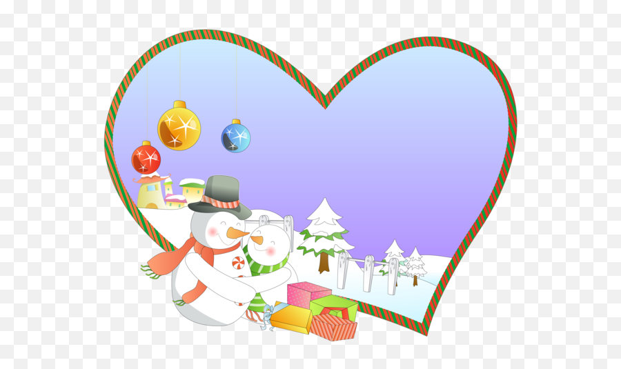 Christmas Day New Year Holiday Heart Love For - Clip Art Png,Christmas Eve Png