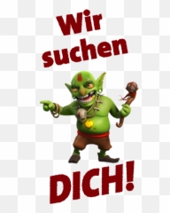 Download Tweets Von Coc Wiki - Clash Of Clans Goblin Png Cartoon,Goblin Png