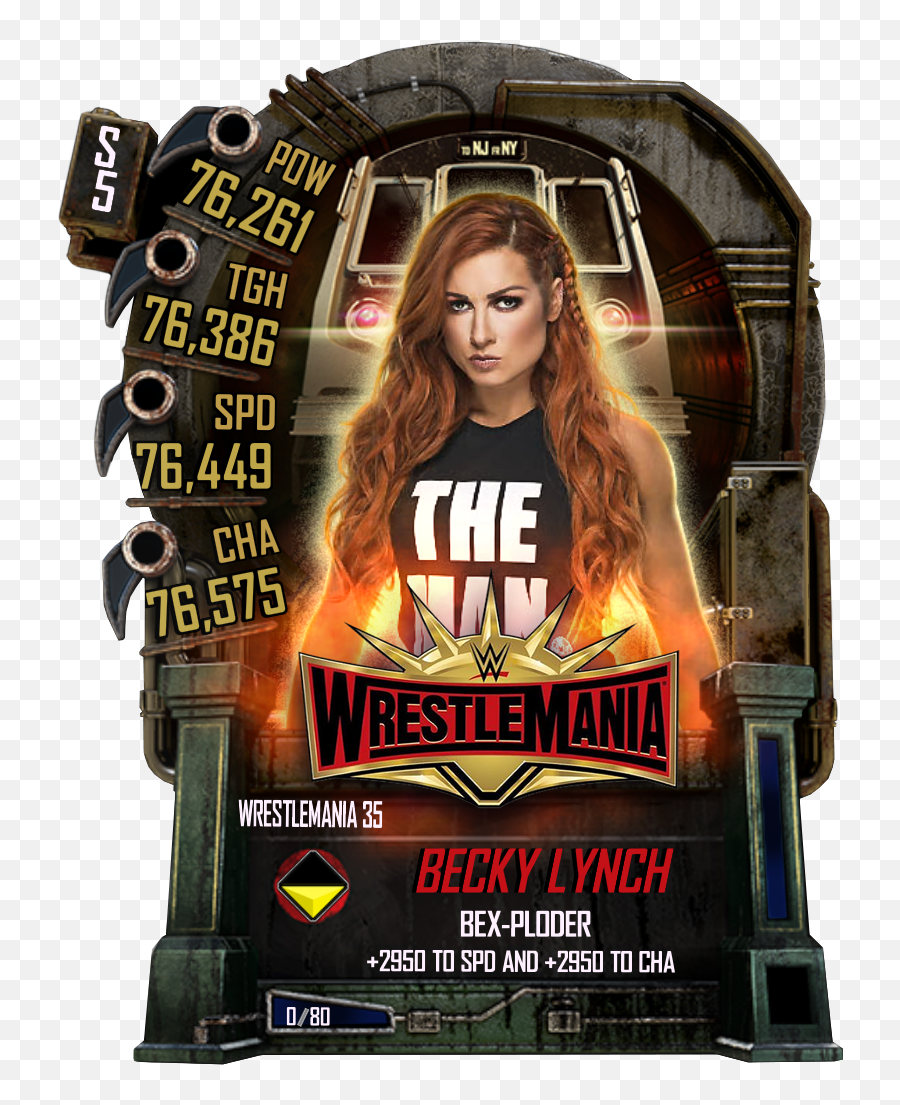 2k Announces Wrestlemania 35 Tier For Wwe Supercard Sim - Wrestlemania Wwe Supercard Alexa Bliss Png,Becky Lynch Png