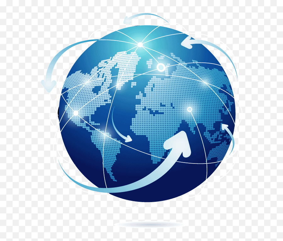 Download Transparent Globe Logo Hd Png - Logo Globe Png,Globe Logo