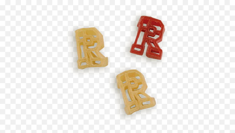 Download Hd Rutgers Block R Pasta Shapes - Gingerbread Solid Png,Gingerbread Png