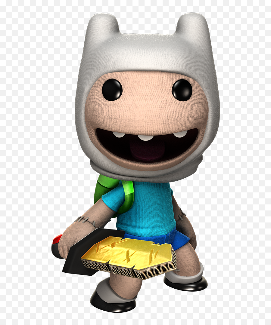 Adventure Time Costume Pack Littlebigplanet - Little Big Planet Sackvoy Png,Adventure Time Png