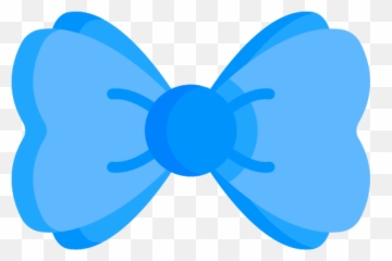 Bow Tie - Gravata Borboleta Em Png,Blue Bow Png