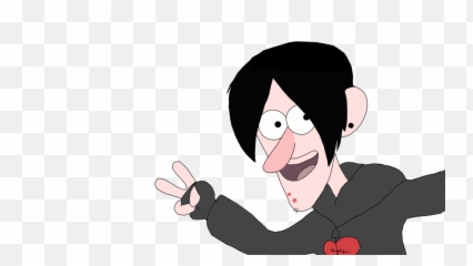 Dipper Pines Facial Expression Cartoon Man Nose Hand - Robbie De Gravity Falls png