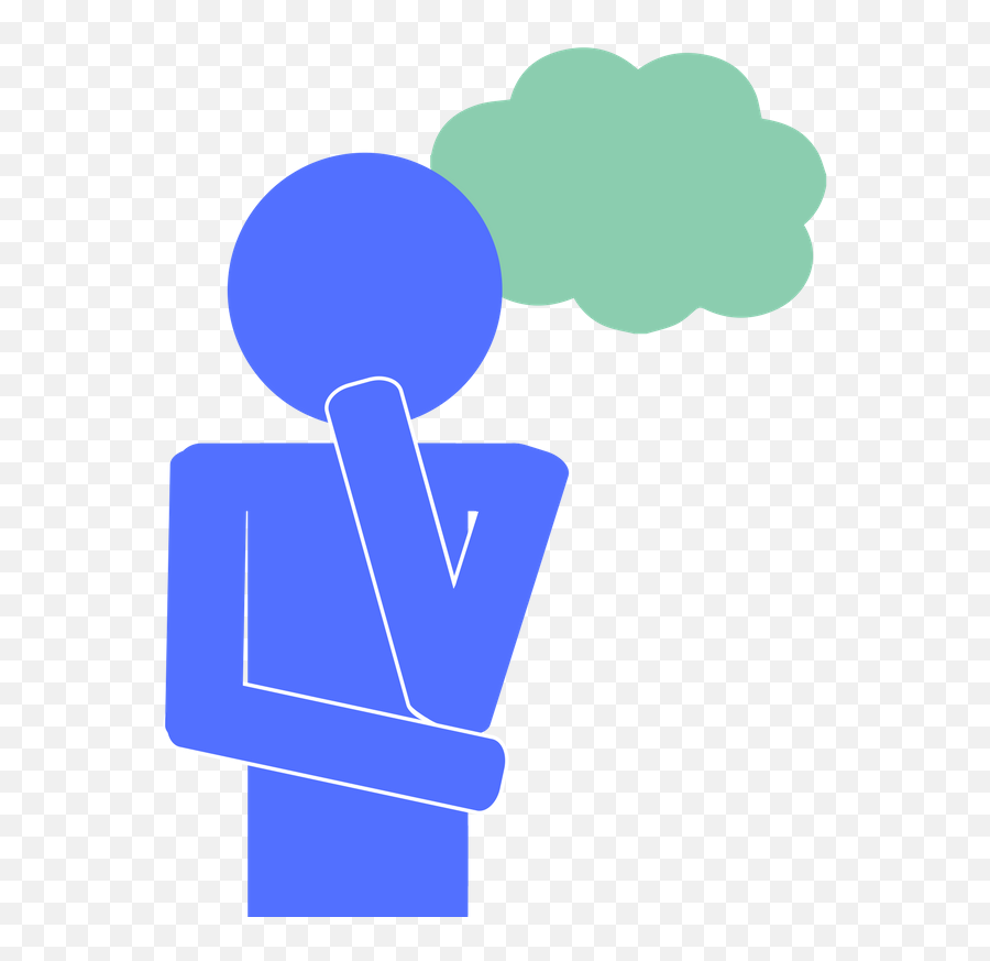 I Have Given A Lot Of Thought Over The Years To How - Man Think About You Clipart Png,Thinking Icon Png