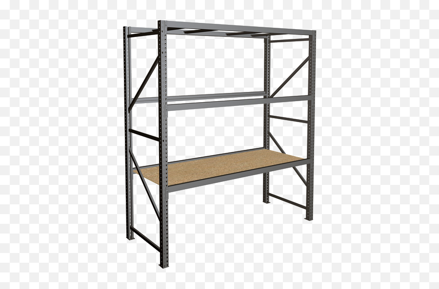 Pallet Rack Style Shelving - Pipp Mobile Storage Systems Pallet Rack Upright Height Png,Shelf Png
