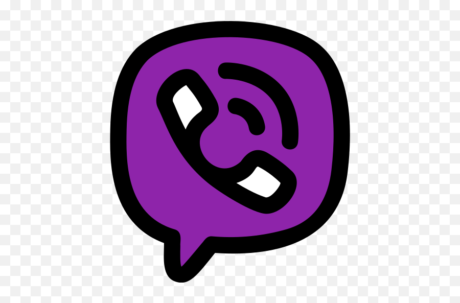 Viber - Free Social Media Icons Dot Png,Viber Logo