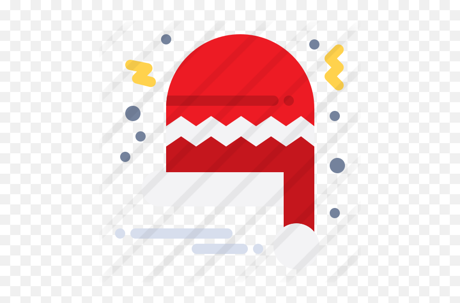 Sombrero De Santa - Iconos Gratis De Navidad Horizontal Png,Gorro De Navidad Png