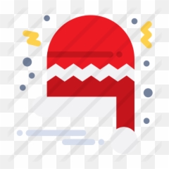 Sombrero De Santa - Iconos Gratis De Navidad Horizontal Png,Gorro De Navidad Png