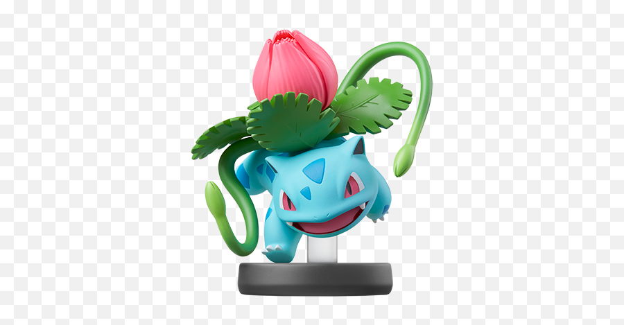 Ivysaur Amiibo Figure By Nintendo - Super Smash Bros Series Super Smash Bros Ultimate Ivysaur Amiibo Png,Super Smash Bros Transparent