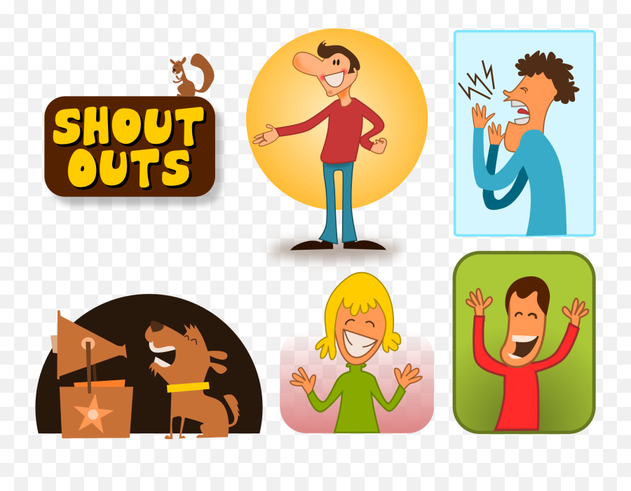 November Clipart Give Thanks - Shout Out Clip Art Png,Give Thanks Png