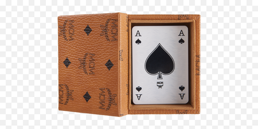 One Size Playing Cards Cognac - Mcm Playing Cards Png,Playing Cards Transparent Background