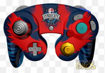 Syndicate Euro Smash - Custom Pichu Gamecube Controller png