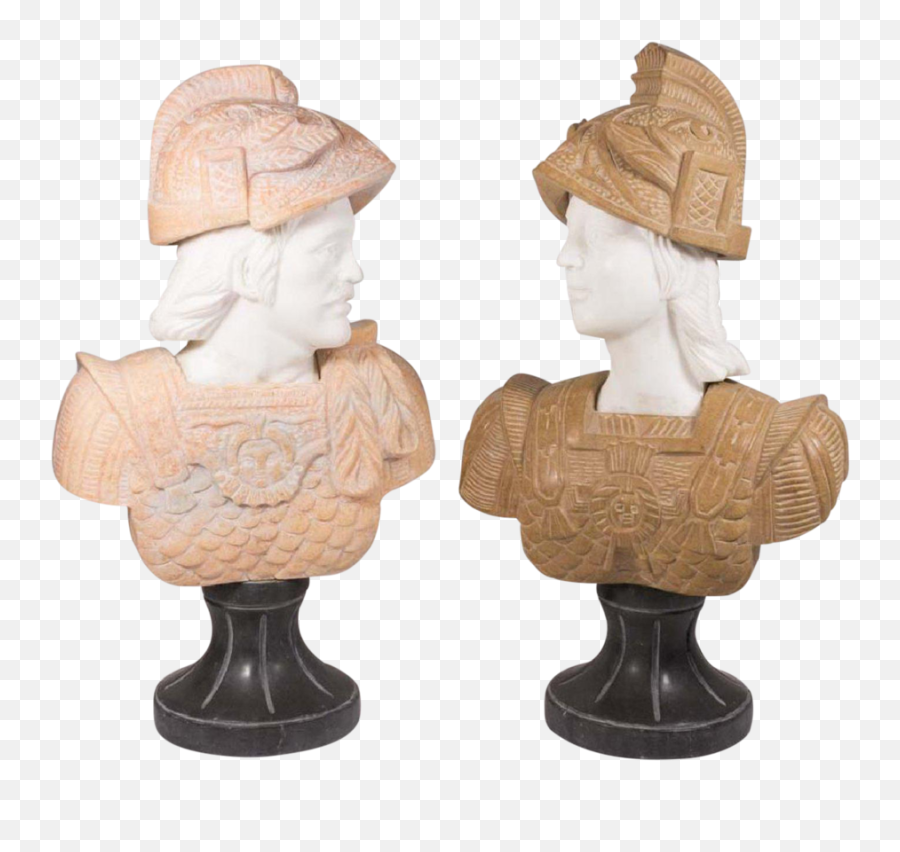 Roman Soldier Busts Marble - For Adult Png,Roman Bust Png