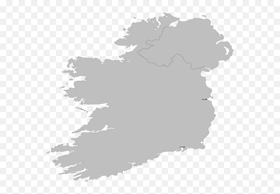 Map Of Ireland Transparent Cartoon - Jingfm 5g Towers Map Ireland Png,Ireland Png