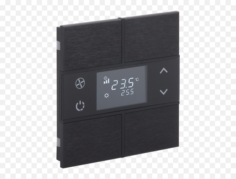 Rosa 2 Fold Anthracite Thermostat And - Thermostat Png,No Icon Transparent