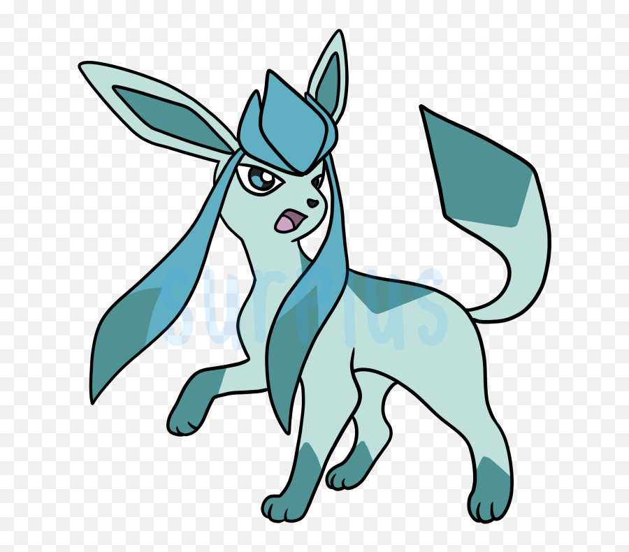 Glaceon By Sadsurplus - Fur Affinity Dot Net Fictional Character Png,Glaceon Transparent