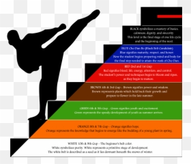 Download Cropped - belts Karate Kick Silhouette Full Size png