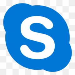 Skype Logo Transparent Png Icon Free Images Download - Vertical