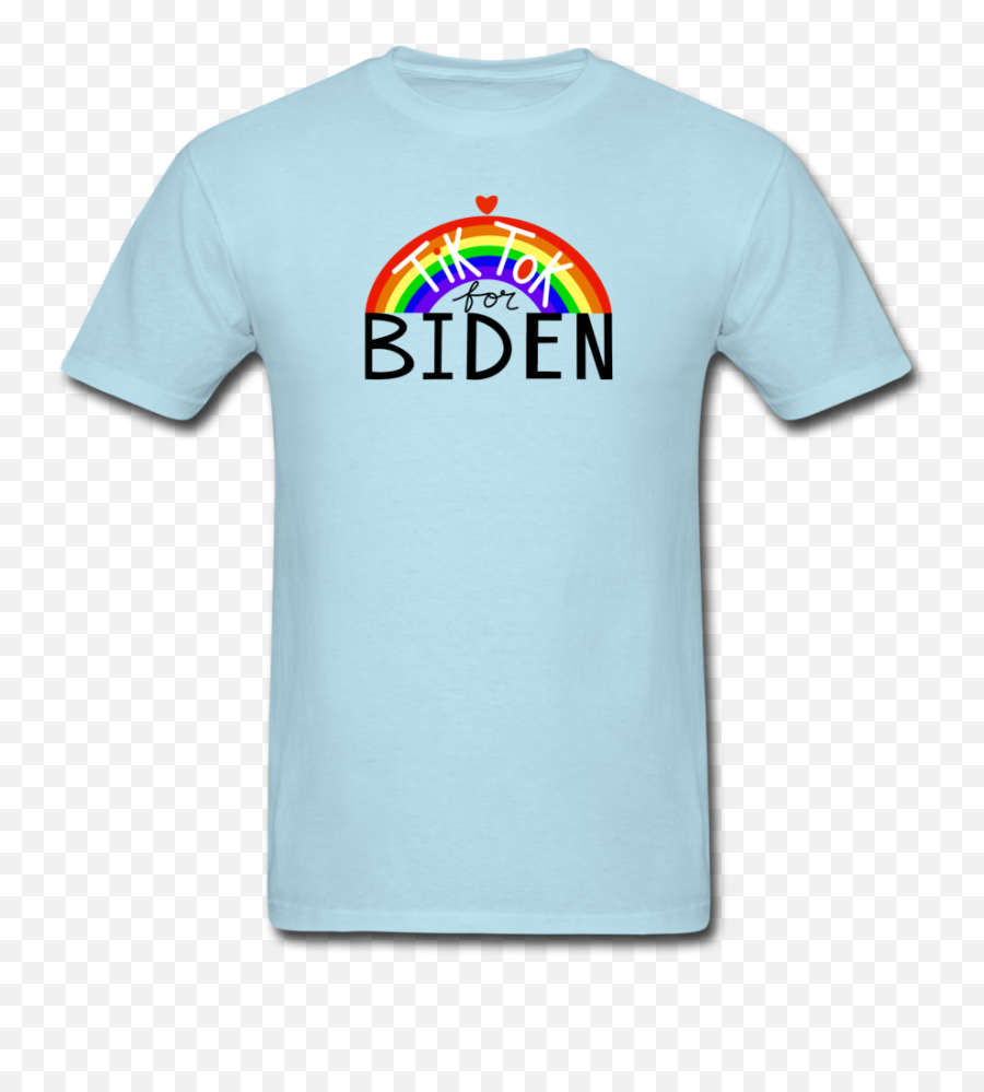 Tiktok For Biden Frontback - T Shirt Png,Pink Tiktok Icon
