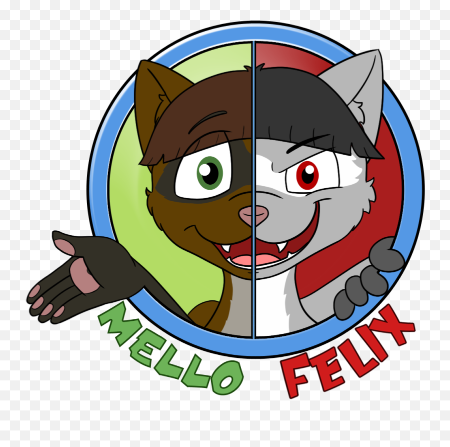 Icons Gift Art - Mello And Felix By Squirrelman Fur Fictional Character Png,Furaffinity Transparent Icon