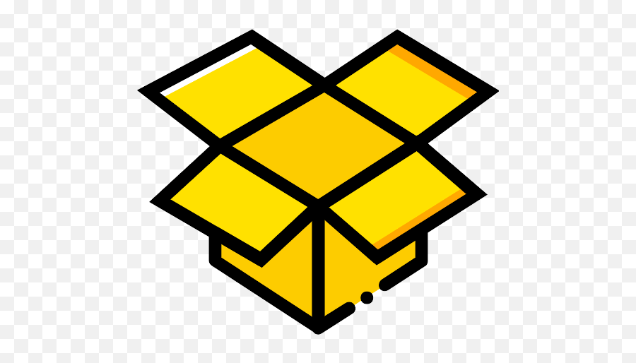 Dropbox Social Media Vector Svg Icon - Dropbox Yellow Icon Png,Dropvbox Icon