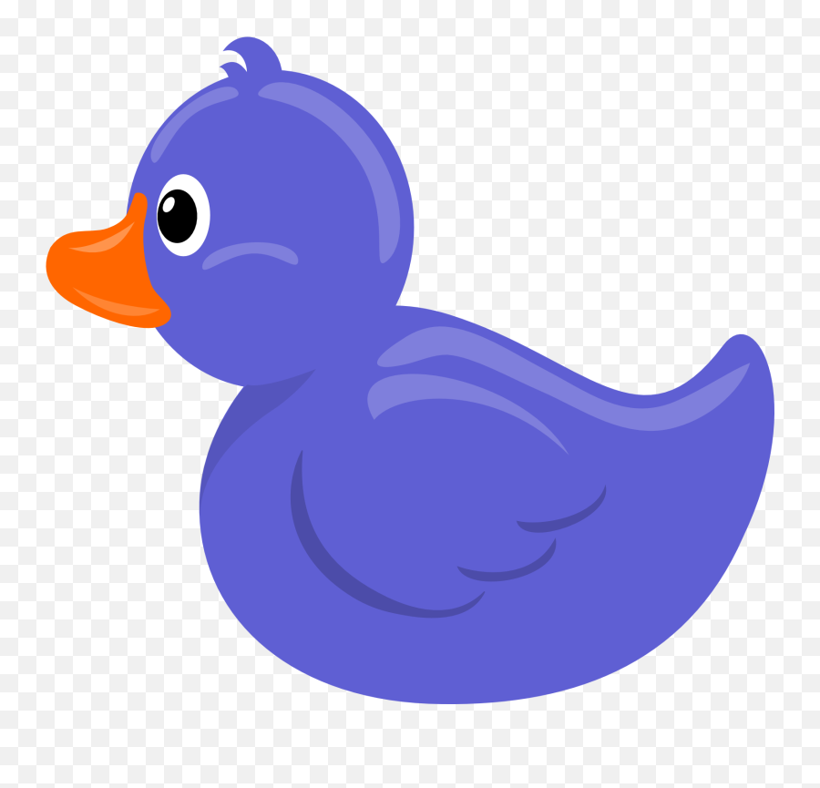Clipart Black And White Stock Png Files - Blue Rubber Duck Clip Art,Duck Clipart Png