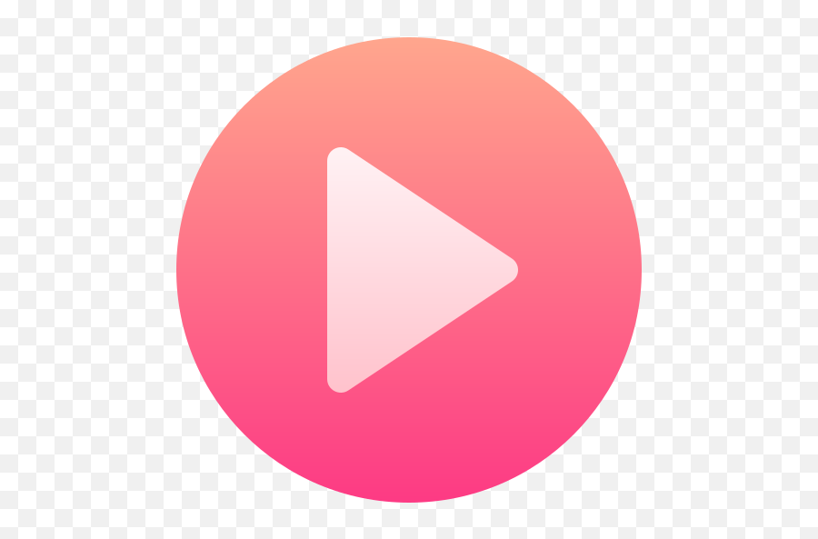Play Button - Pink Button Play Icon Png,Play Icon Text