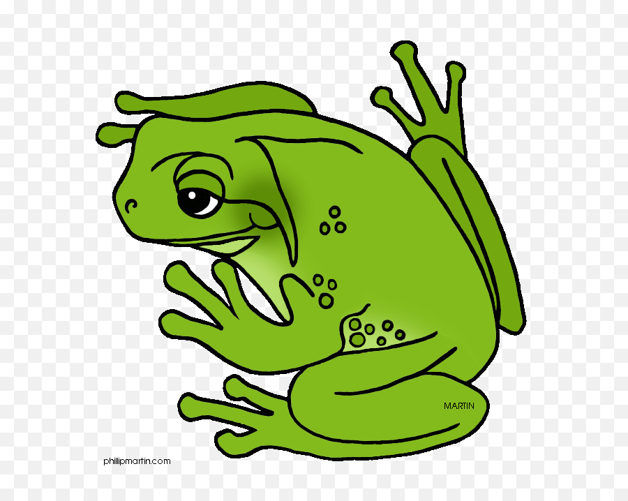 Green Tree Frog Clipart - Green Tree Frog Clipart Png,Transparent Frog