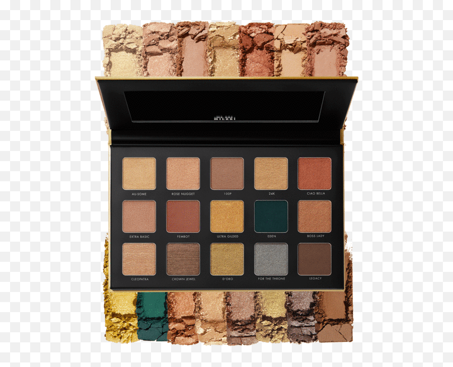 Gilded Gold Palette - Milani Gilded Gold Palette Png,Color Icon Eyeshadow Quad