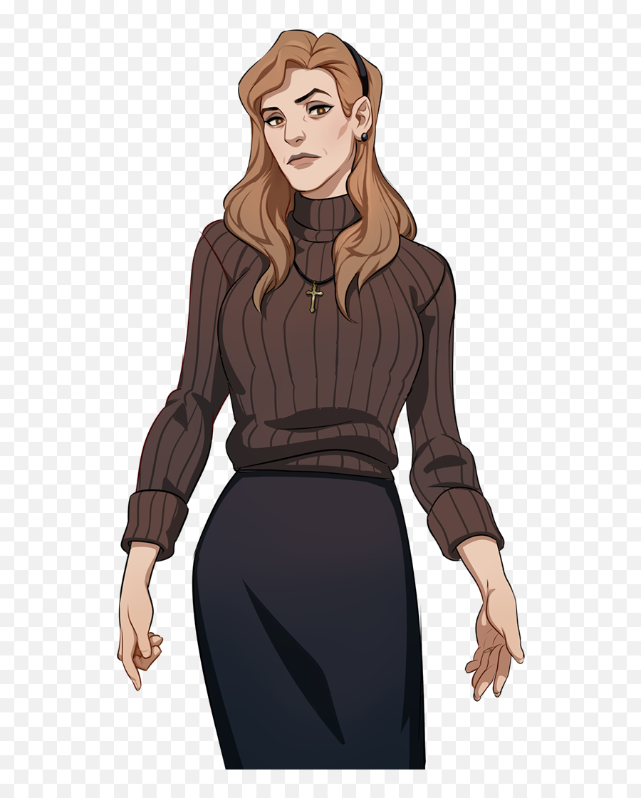 Mary Christiansen - Dream Daddy Art Style Png,Virgin Mary Png