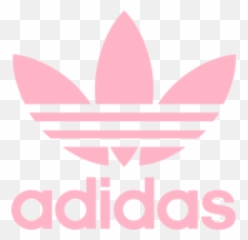 Pink Adidas Logo Aesthetic Sticker - Originals png