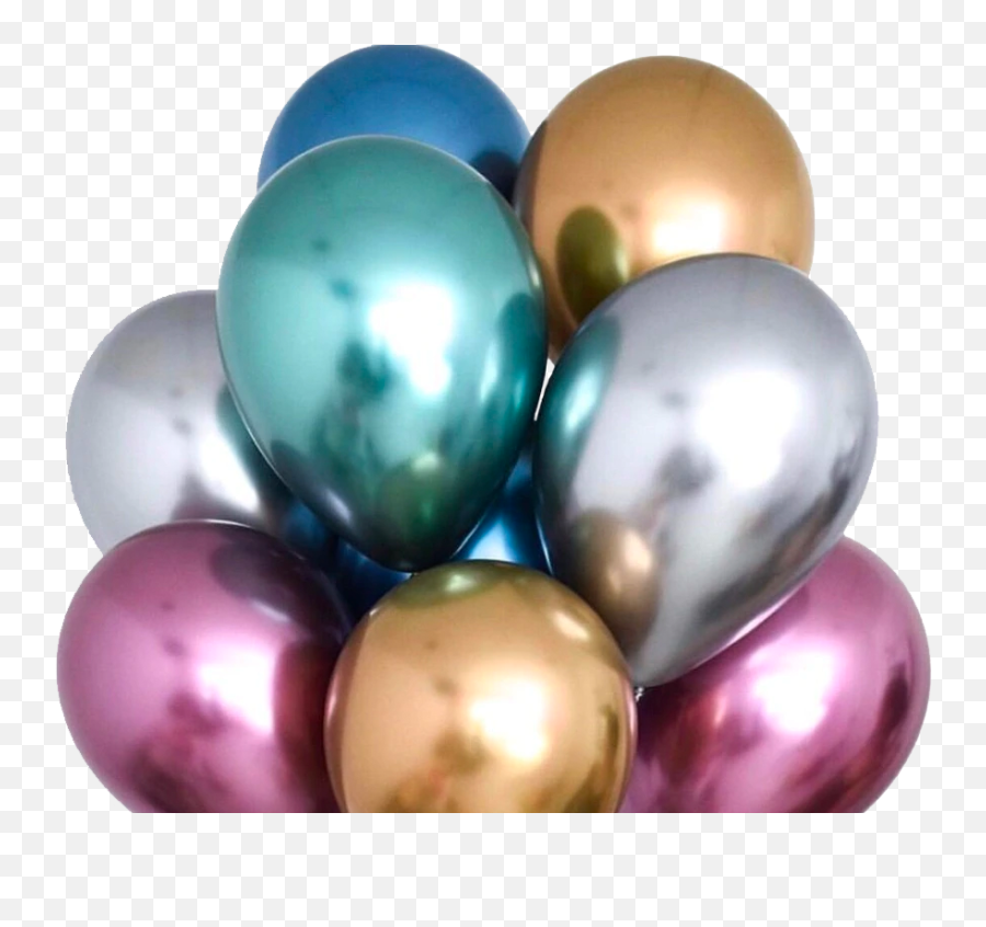 Silver Balloons Png - Load More Follow On Instagram Metallic Latex Balloon,Ballon Png