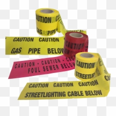 Download Underground Warning Tape - Label png