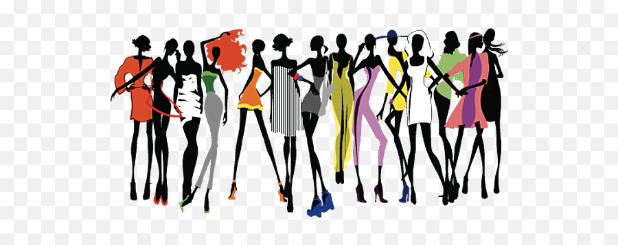 Fashion Show Runway Clip Art - A Group Of Beautiful Women Fashion Show Images Free Download Png,Fashion Png
