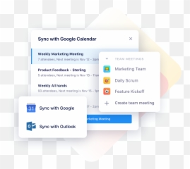 Collaborative Online Meeting Agendas Hypercontext - Vertical png