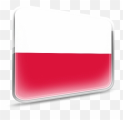 Polska Poland Flag Icon - Solid png