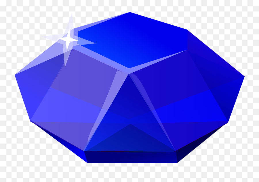 Blue Gems Sapphire - Free Vector Graphic On Pixabay Sapphire Cartoon Png,Sparkling Png