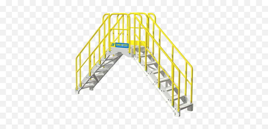 Industrial Stairs - Powder Coated Aluminum Metal Stairs From Stairs Png,Stairway Png