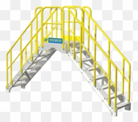 Industrial Stairs - Powder Coated Aluminum Metal from png