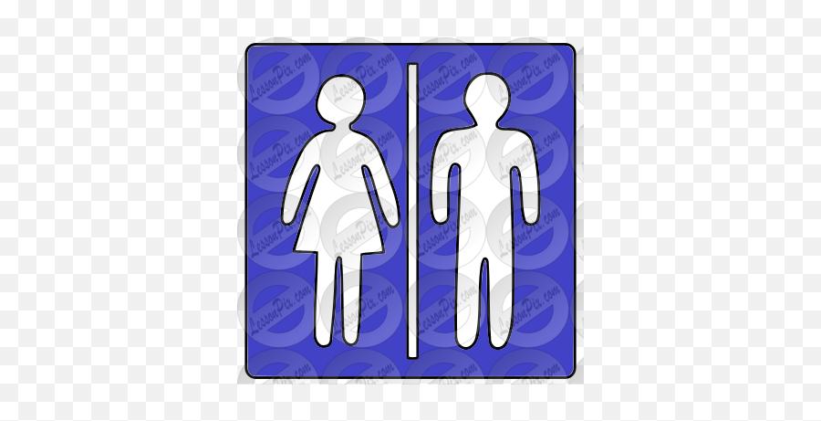Restroom Picture For Classroom Therapy Use - Great For Adult Png,Ladies Toilet Icon