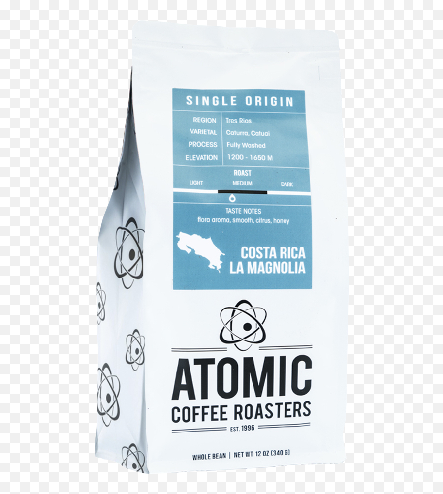 Atomic Coffee Roasters - Product Label Png,Coffee Icon Magnolia