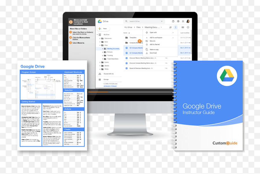 Google Drive Training Course Customguide - Excel Training Png,Icon For Google Drive