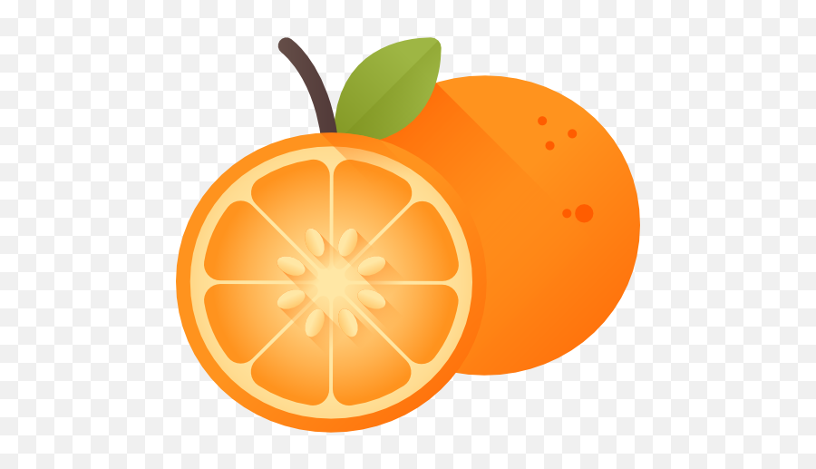 Orange - Free Food Icons Png,Orange Fruit Icon
