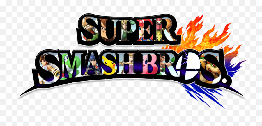 Smash Bros Logo Png Image - Super Smash For Nintendo 3ds And Wii U,Smash Logo Png