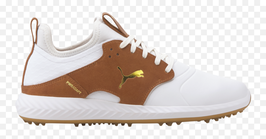 Ignite Pwradapt Caged Crafted Menu0027s Golf Shoe - Whitebrown Png,Fj Icon Traditional Saddle