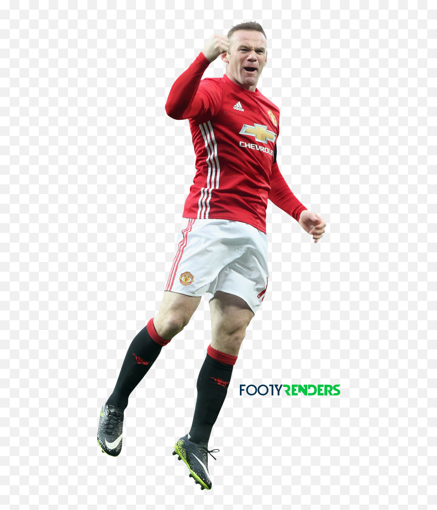 Download 23 Jan - Manchester United Rooney 2017 Png Full,Manchester United Png