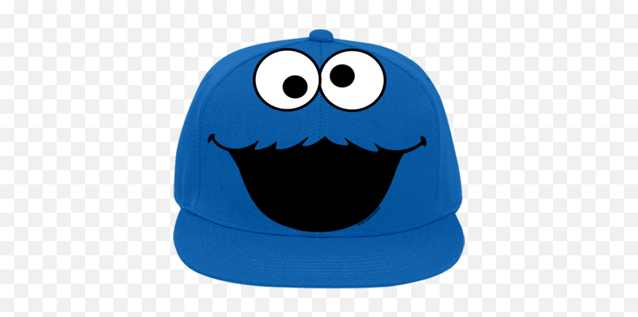 Download Flat Bill Fitted Hats 123 - Cookie Monster Blanket Pattern Crochet Png,Cookie Monster Png