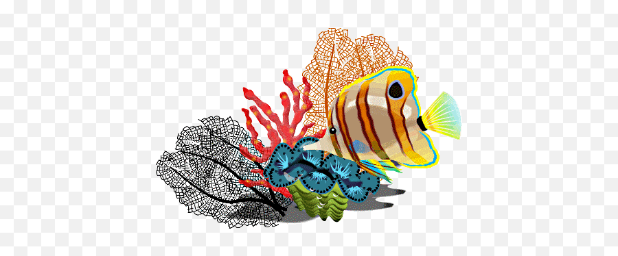 Download Free Fish Clipart Tropical Star Cartoon - Tropical Fish Clip Art Png,Fish Clipart Png