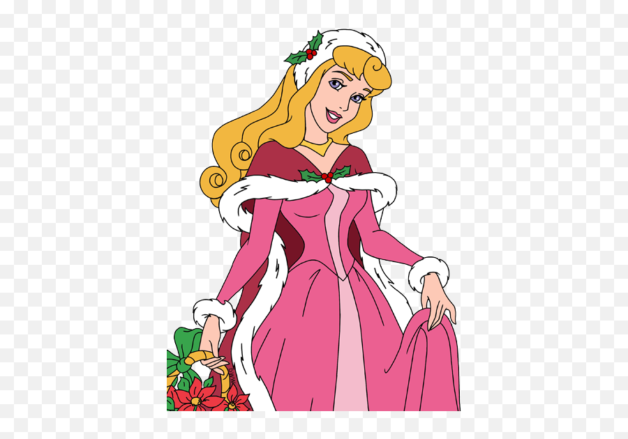 Download Hd Christmas Disney Photos Of Princess Aurora - Aurora Christmas Disney Princess Png,Aurora Png